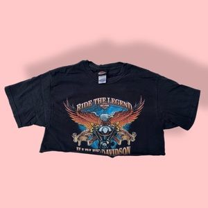 Harley Davidson crop top